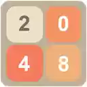 2048 Game  screen for extension Chrome web store in OffiDocs Chromium