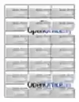 免费下载一页 A21 大小的 4 张名片 Microsoft Word、Excel 或 Powerpoint 模板，可使用 LibreOffice 在线或 OpenOffice 在线桌面免费编辑