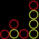 4 in a Line  screen for extension Chrome web store in OffiDocs Chromium