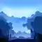 Blue Nature Art