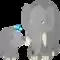Gráfico vetorial Elephant Animal BabyFree no Pixabay