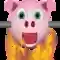 Graphic Pig On Spit Emoji گرافیک برداری رایگان در Pixabay