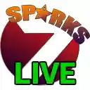 OffiDocs ChromiumのChromeウェブストア拡張機能の7 Sparks Live画面