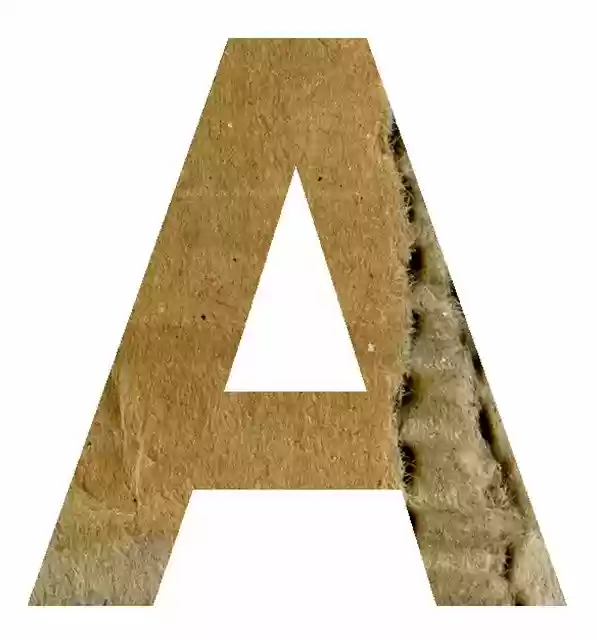 Free download A Alphabet Letter -  free illustration to be edited with GIMP free online image editor