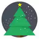 A Blue Christmas  screen for extension Chrome web store in OffiDocs Chromium