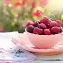 A bowl of red cherries  screen for extension Chrome web store in OffiDocs Chromium