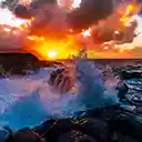 A breathtaking view of Queens Bath in Kauai  screen for extension Chrome web store in OffiDocs Chromium
