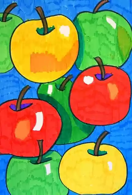 Free download Abstract Art Paper Felt Pens -  free illustration to be edited with GIMP free online image editor