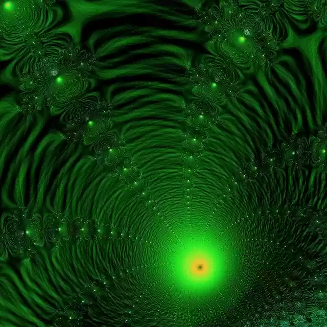 Free download Abstract Fractal Funnel -  free illustration to be edited with GIMP free online image editor