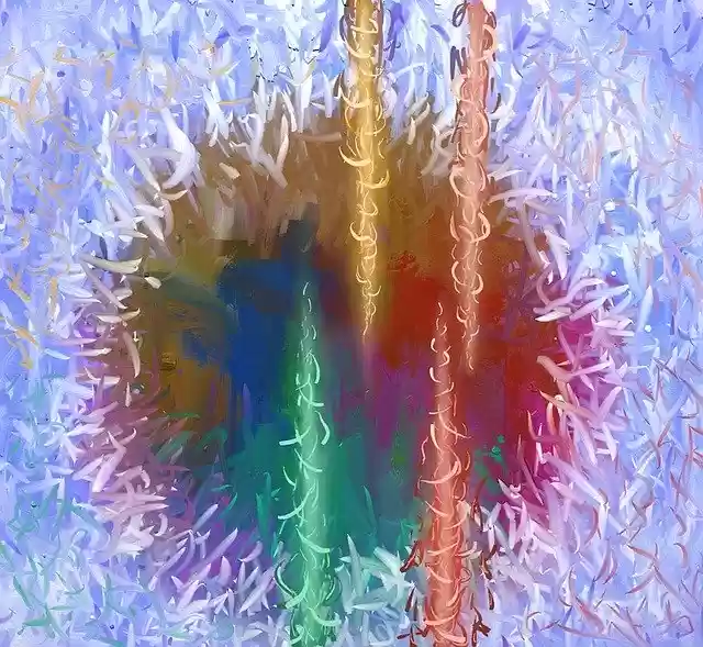 Abstract Painting  screen for extension Chrome web store in OffiDocs Chromium