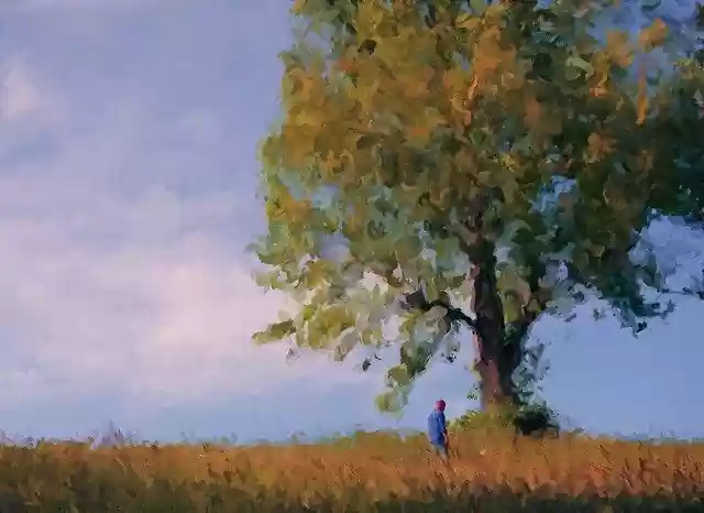 Free download Abstract Tree Trees Digital -  free illustration to be edited with GIMP free online image editor