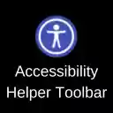Accessibility Helper  screen for extension Chrome web store in OffiDocs Chromium