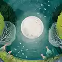 A charming watercolor illustration  screen for extension Chrome web store in OffiDocs Chromium