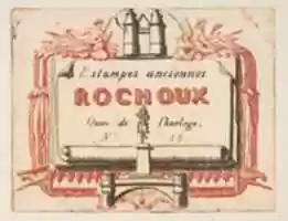Free download Address-card of the printseller, Rochoux free photo or picture to be edited with GIMP online image editor