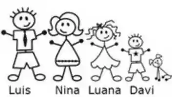 Free download Adesivos Familia Feliz Diferentes free photo or picture to be edited with GIMP online image editor
