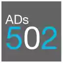 Ads 502  screen for extension Chrome web store in OffiDocs Chromium