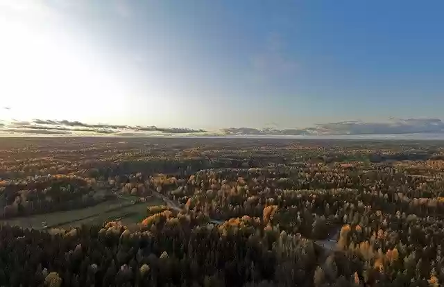 Template Photo Aerial View Autumn Air -  for OffiDocs