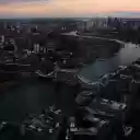 Aerial View of the Tower Bridge over River Thames  screen for extension Chrome web store in OffiDocs Chromium