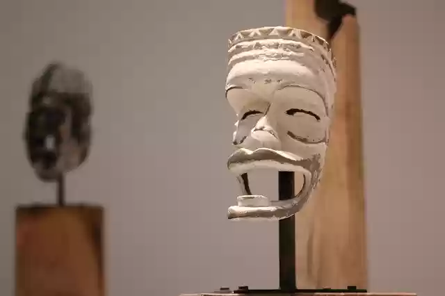 Free download African Mask Art First White -  free photo or picture to be edited with GIMP online image editor