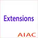 AIAC Extensions  screen for extension Chrome web store in OffiDocs Chromium