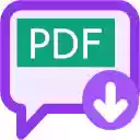 AI Chat Export to PDF  screen for extension Chrome web store in OffiDocs Chromium