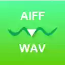 AIFF to WAV Converter  screen for extension Chrome web store in OffiDocs Chromium