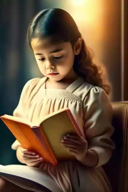 Free download ai generated girl book read free picture to be edited with GIMP free online image editor