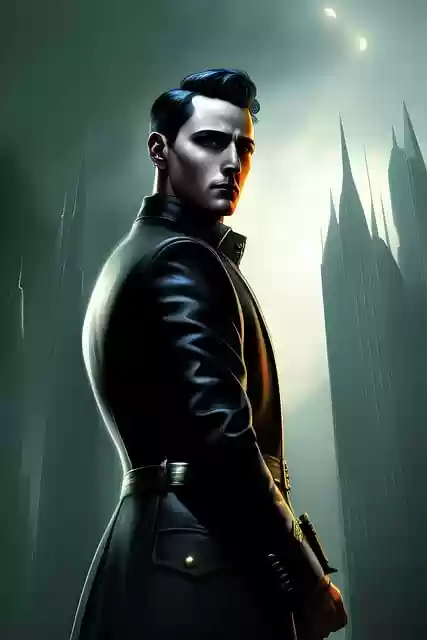 Free download ai generated man mysterious drawing free picture to be edited with GIMP free online image editor