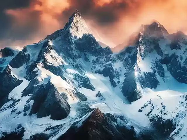 Free download ai generated mountains valley free picture to be edited with GIMP free online image editor