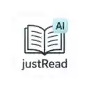 AI Just Read – Smarter Reader Mode with Article Summaries  screen for extension Chrome web store in OffiDocs Chromium