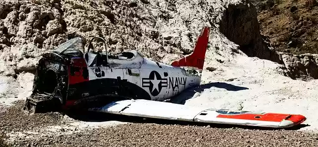 Free download Aircraft Crash Abandoned -  free photo or picture to be edited with GIMP online image editor