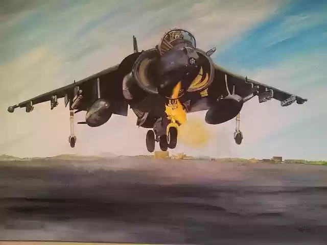 Free download Aircraft Painting Art -  free illustration to be edited with GIMP free online image editor