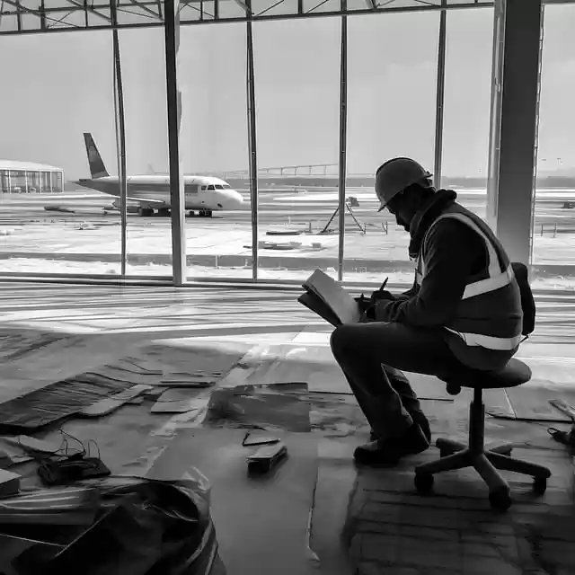 Free download airport plane work engineer free picture to be edited with GIMP free online image editor