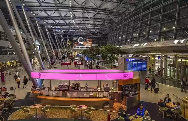 Free download Airport Terminal Travel -  free free photo or picture to be edited with GIMP online image editor