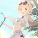 Ajitani Hifumi Swimsuit Live Wallpaper Blue Archive  screen for extension Chrome web store in OffiDocs Chromium