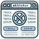 akbloker  screen for extension Chrome web store in OffiDocs Chromium