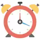 Alarm clock app  screen for extension Chrome web store in OffiDocs Chromium