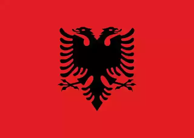 Free download Albania Flag Land Coat Of -  free illustration to be edited with GIMP free online image editor