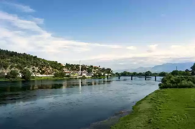 Free download Albania Landscape River -  free photo or picture to be edited with GIMP online image editor