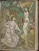 Free download Album with Twelve Engravings of The Passion, a Woodcut of Christ as the Man of Sorrows, and a Metalcut of St. Jerome in Penitence free photo or picture to be edited with GIMP online image editor