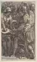 Free download Alexander Cutting the Gordian Knot, Study for a Fresco in the Castel SantAngelo, Rome free photo or picture to be edited with GIMP online image editor