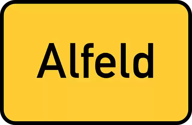Free download Alfeld Lower Saxony Town Sign City - Free vector graphic on Pixabay free illustration to be edited with GIMP free online image editor