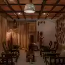 A Living Room with a Wall Full of Masks  screen for extension Chrome web store in OffiDocs Chromium