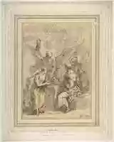 Free download Allegory with Figures of Hope, Time, and Death free photo or picture to be edited with GIMP online image editor