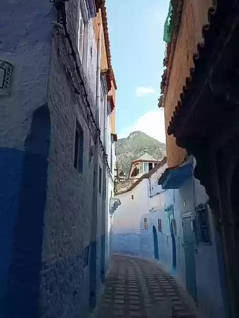 Free download alley town morocco buildings city free picture to be edited with GIMP free online image editor