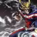 All Might My Hero Academia Anime Theme  screen for extension Chrome web store in OffiDocs Chromium
