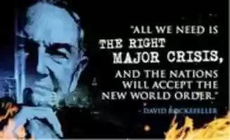 Free download all-we-need-is-the-right-major-crisis-and-the-nations-will-accept-the-new-world-order-david-rockefeller free photo or picture to be edited with GIMP online image editor