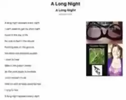 Free download A Long Night free photo or picture to be edited with GIMP online image editor