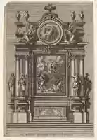 Free download Altar with a Painting Representing the Resurrection of Christ free photo or picture to be edited with GIMP online image editor