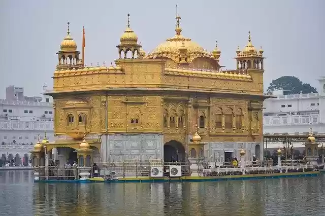 הורדה חינם Amritsar Golden Temple Punjab תבנית תמונה בחינם לעריכה עם עורך התמונות המקוון GIMP